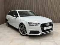 Used Audi A4 Black Edition 190 HP (139 kW) 2018 White Estate