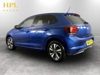 Used VW Polo Match 95 HP (69 kW) 2021 Blue Hatchback