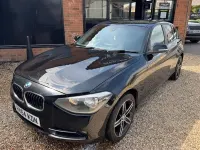 Used BMW 118 Sport Line 2014 Black Hatchback