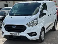Used Ford Transit Custom Trend 130 HP (95 kW) 2020 White Van