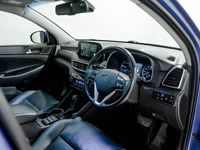 Used Hyundai Tucson Premium SE 136 HP (100 kW) 2019 Blue SUV