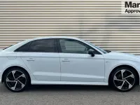 Used Audi A3 Black Edition 150 HP (110 kW) 2020 White Sedan