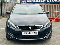Used Peugeot 308 GT-line 130 HP (95 kW) 2017 Grey Hatchback