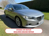 Usado Mazda 6 Inclusive 150 CV (110 kW) 2014 Plateado Familiar