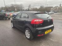 Used Kia Rio 2014 Black Hatchback