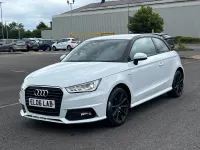 Used Audi A1 S-Line 2015 White Hatchback