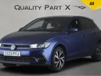 Used VW Polo R-line 95 HP (69 kW) 2023 Blue Hatchback
