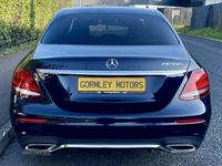 Used Mercedes E220 AMG line 2018 Blue Sedan