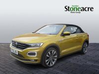 Used VW T-Roc Cabriolet R-line 147 HP (108 kW) 2021 Yellow Cabriolet