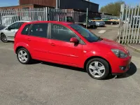 Used Ford Fiesta Zetec 2007 Red Hatchback