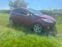 Used Ford Fiesta Titanium 2008 Red Hatchback