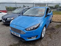 Used Ford Focus Titanium X 2016 Blue Hatchback