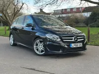 Used Mercedes B180 Executive 109 HP (80 kW) 2017 Black Hatchback