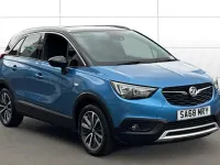 Used Vauxhall Crossland X Elite 131 HP (96 kW) 2018 Blue SUV