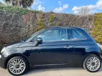 Used Fiat 500 69 HP (50 kW) 2015 Black Hatchback
