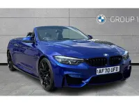Używany BMW M4 Cabriolet Competition Edition 450 KM (330 kW) 2020 Niebieski Kabriolet