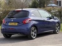 Used Peugeot 208 68 HP (50 kW) 2013 Blue Hatchback