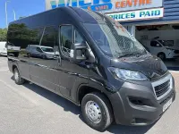 Used Peugeot Boxer S 138 HP (101 kW) 2022 Black Van