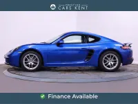 Usado Porsche 718 Cayman 300 HP (220 kW) 2017 Azul Coupé