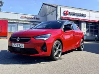 Used Vauxhall Corsa Ultimate 128 HP (94 kW) 2023 Red Hatchback