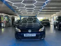 Used VW Golf VII SE 2013 Blue Hatchback
