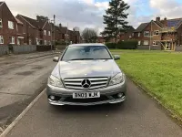Used Mercedes C220 2009 Silver Sedan