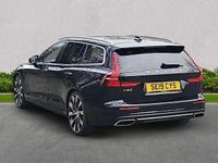 Used Volvo V60 Inscription 190 HP (139 kW) 2019 Black Estate