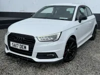Used Audi A1 S-Line 125 HP (91 kW) 2017 White Hatchback