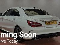 Used Mercedes CLA220 AMG line 177 HP (130 kW) 2018 White Sedan