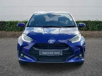 Used Toyota Yaris Design 2024 Blue Hatchback