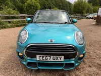 Used Mini Cooper Cabriolet 136 HP (100 kW) 2017 Turquoise Cabriolet