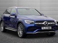 Used Mercedes GLC300 AMG Line Premium 245 HP (180 kW) 2022 Brilliant blue Estate
