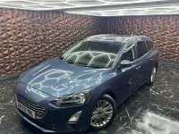 Used Ford Focus Titanium X 120 HP (88 kW) 2020 Blue Estate