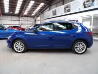 Begagnad Seat Leon SE Dynamic 115 HK (84 kW) 2019 Blå Halvkombi