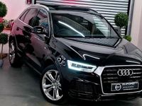 Used Audi Q3 S-Line 150 HP (110 kW) 2018 Black SUV