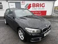 Used BMW 118 Comfort Edition 2017 Black Hatchback