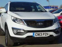 Używany Kia Sportage 115 KM (84 kW) 2013 Biały SUV