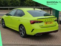 Used Skoda Octavia vRS 245 HP (180 kW) 2022 Hyper green Hatchback