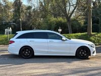 Used Mercedes C220 AMG Line Premium Plus 2016 White Estate