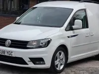 Used VW Caddy Trendline 102 HP (75 kW) 2018 White MPV