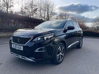 Used Peugeot 3008 GT-line 2018 Black SUV