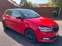 Used Skoda Fabia Colour Edition 75 HP (55 kW) 2019 Red Hatchback