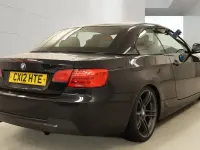 Used BMW 320 Cabriolet M Sport 2012 Black Cabriolet