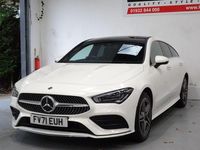 Used Mercedes CLA250e Shooting Brake AMG line 218 HP (160 kW) 2021 White Estate