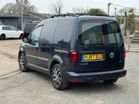 Used VW Caddy Highline 150 HP (110 kW) 2017 Blue MPV