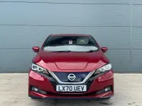 Used Nissan Leaf Tekna 160 kW (218 HP) 2020 Red Hatchback