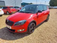 Used Skoda Fabia Monte Carlo 105 HP (77 kW) 2011 Red Hatchback