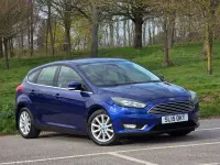 Used Ford Focus Titanium 2015 Blue Hatchback