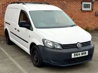 Begagnad VW Caddy Startline 2014 Vit Minibuss