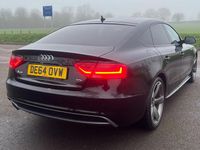 Used Audi A5 Sportback Black Edition 177 HP (130 kW) 2014 Black Hatchback